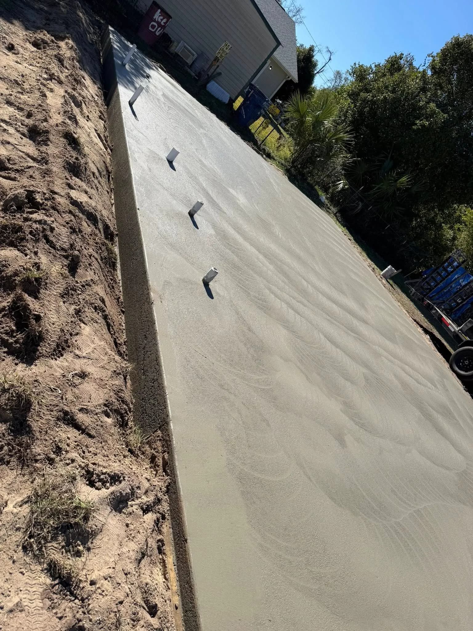 Concrete work by Rock Hard Concrete