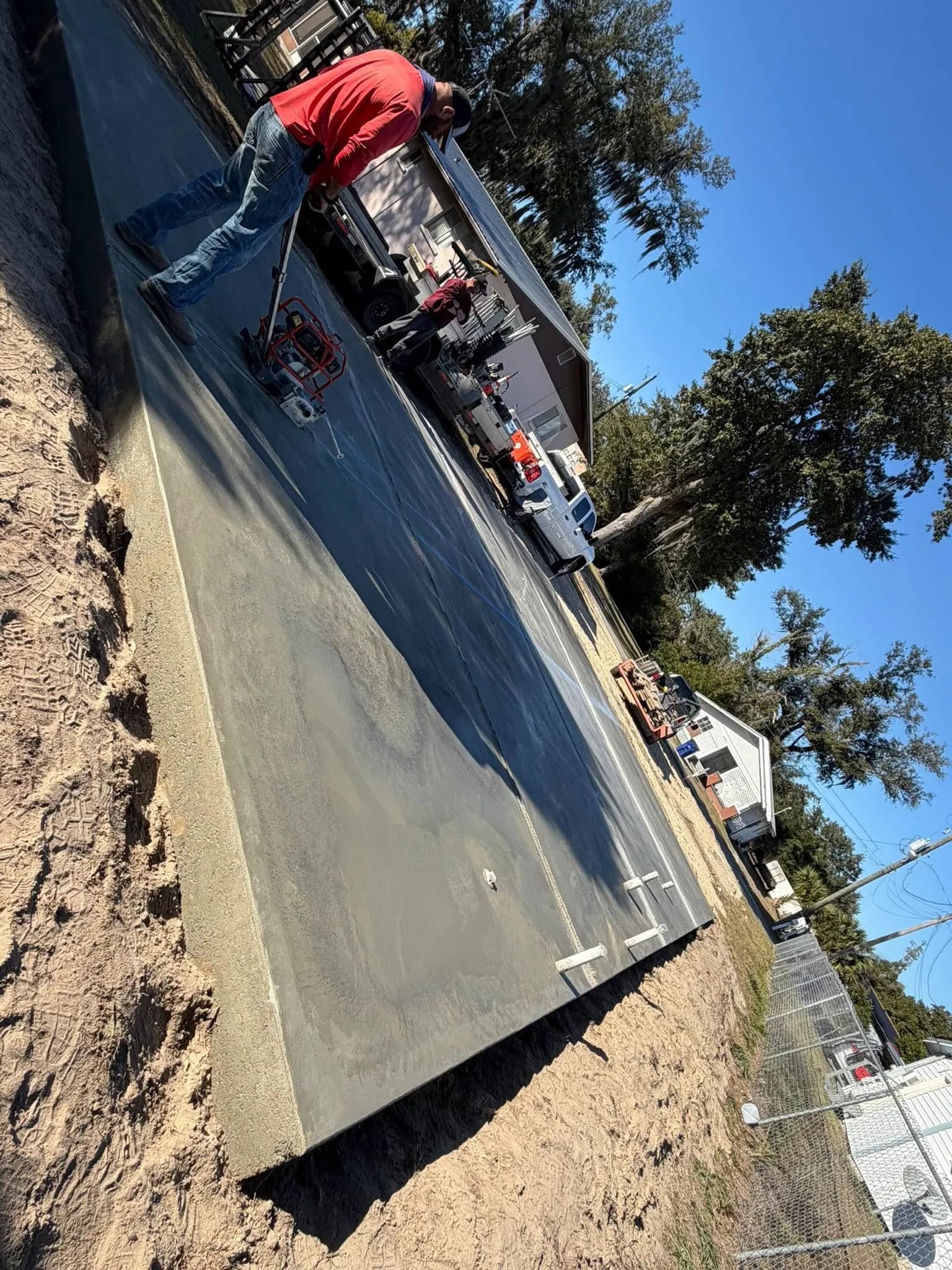 Concrete work by Rock Hard Concrete