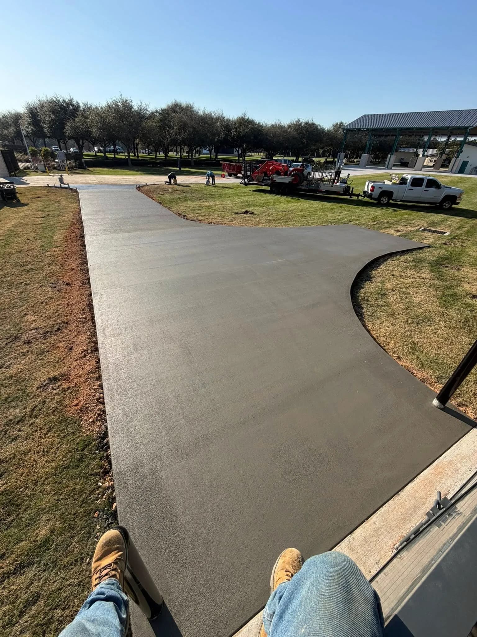 Concrete work by Rock Hard Concrete