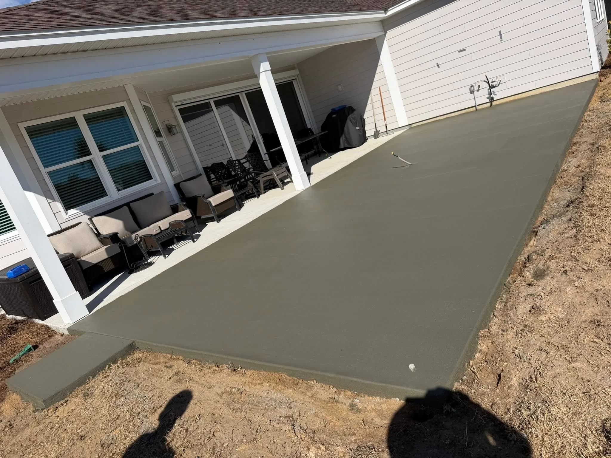 Concrete work by Rock Hard Concrete